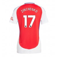 Arsenal Oleksandr Zinchenko #17 Hjemmedrakt Dame 2024-25 Kortermet